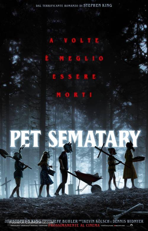 Pet Sematary - Italian Movie Poster