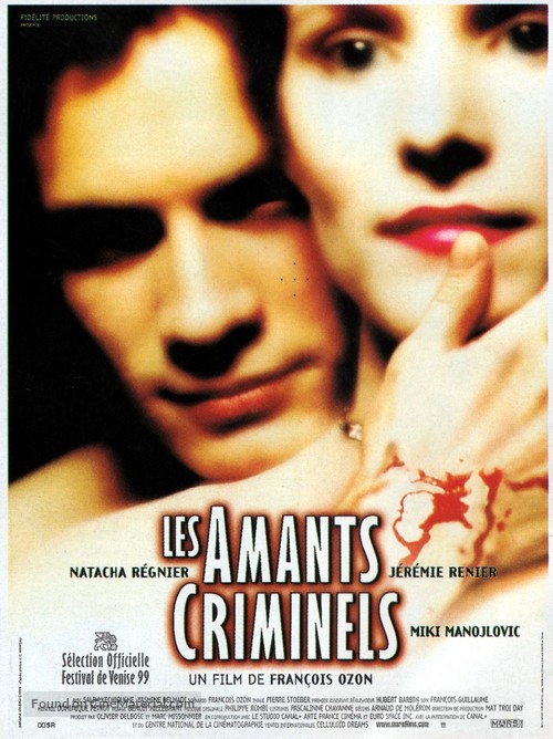 Les amants criminels - French Movie Poster