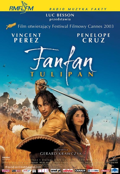 Fanfan la tulipe - Polish Movie Poster