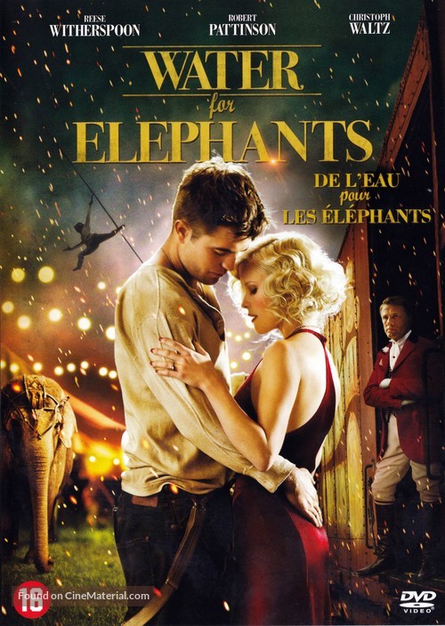 Water for Elephants - Belgian DVD movie cover