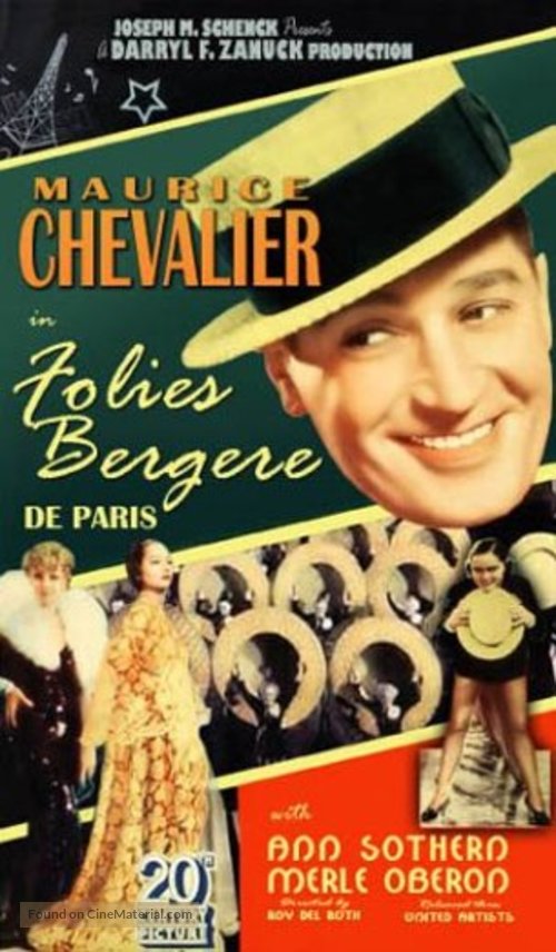 Folies Berg&egrave;re de Paris - VHS movie cover