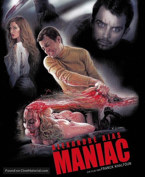 Maniac - German Blu-Ray movie cover