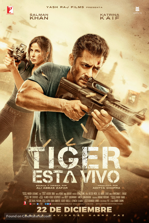 Tiger Zinda Hai - Spanish Movie Poster