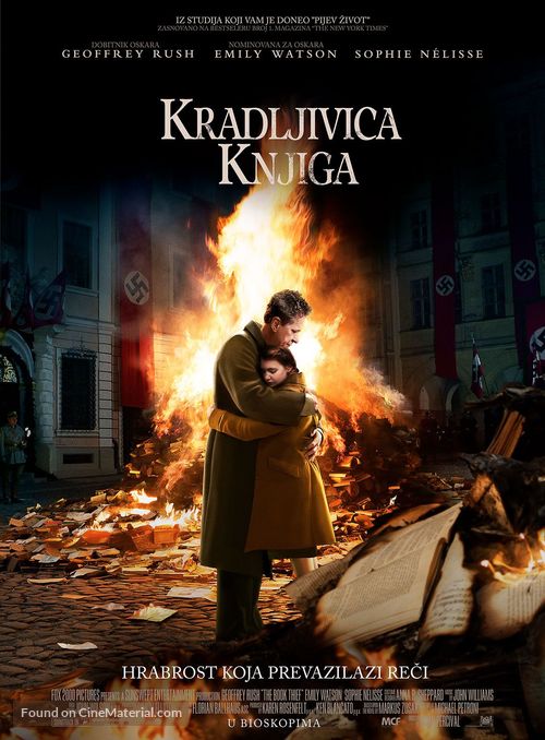 The Book Thief - Serbian Movie Poster
