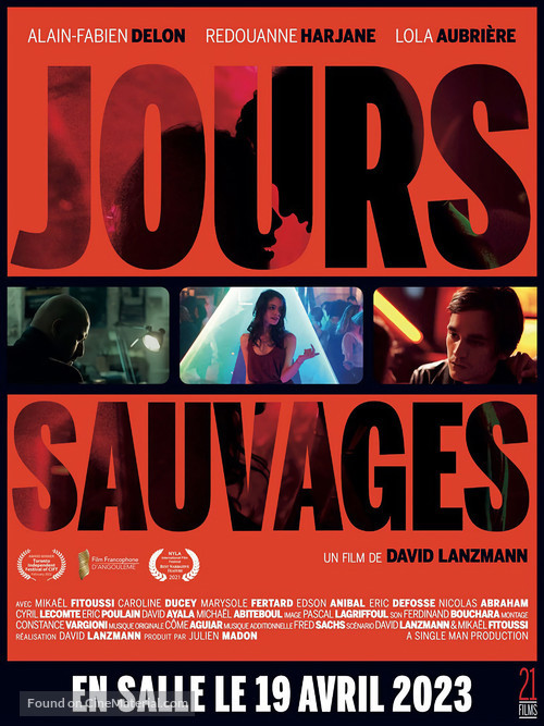 Jours sauvages - French Movie Poster