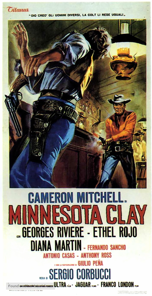 Minnesota Clay - Italian Movie Poster