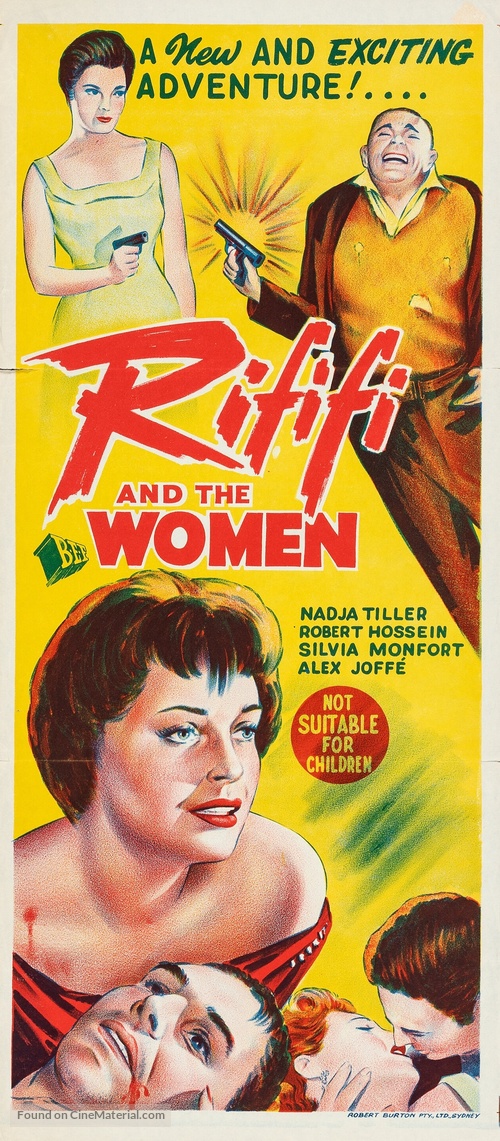 Du rififi chez les femmes - Australian Movie Poster