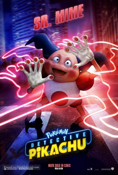 Pok&eacute;mon: Detective Pikachu - Argentinian Movie Poster