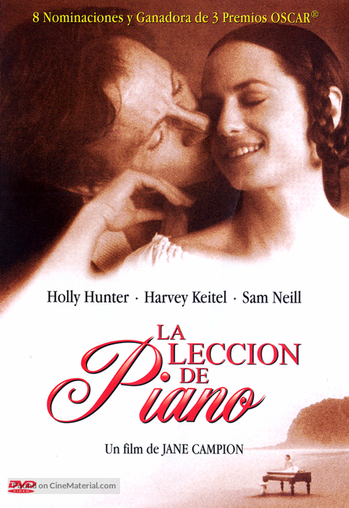 The Piano - Argentinian DVD movie cover
