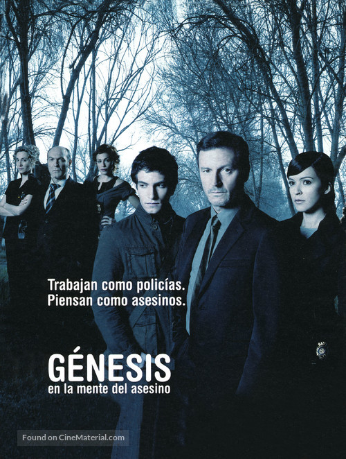 &quot;G&eacute;nesis, en la mente del asesino&quot; - Spanish Movie Poster
