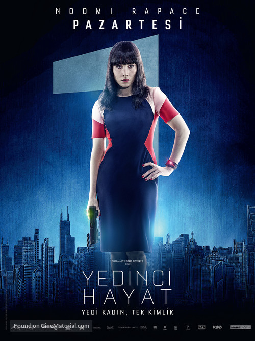 What Happened to Monday - Turkish Movie Poster