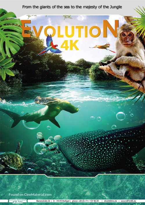 Evolution 4K - German Movie Poster