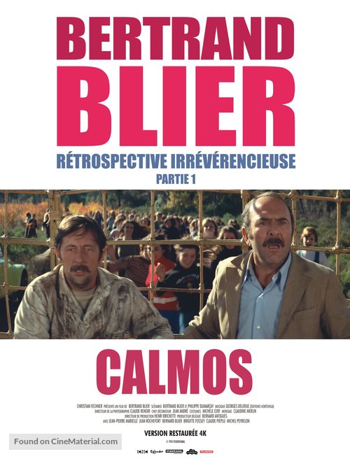 Calmos - French Re-release movie poster