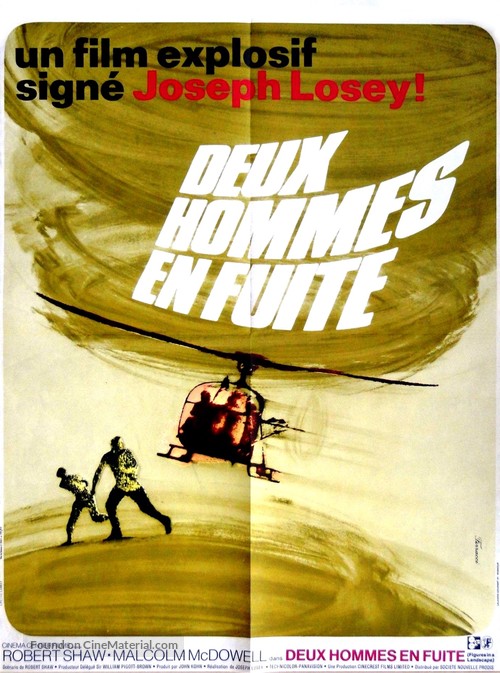 Figures in a Landscape - French Movie Poster