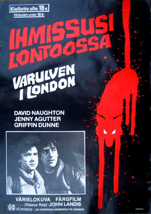 An American Werewolf in London - Finnish Movie Poster