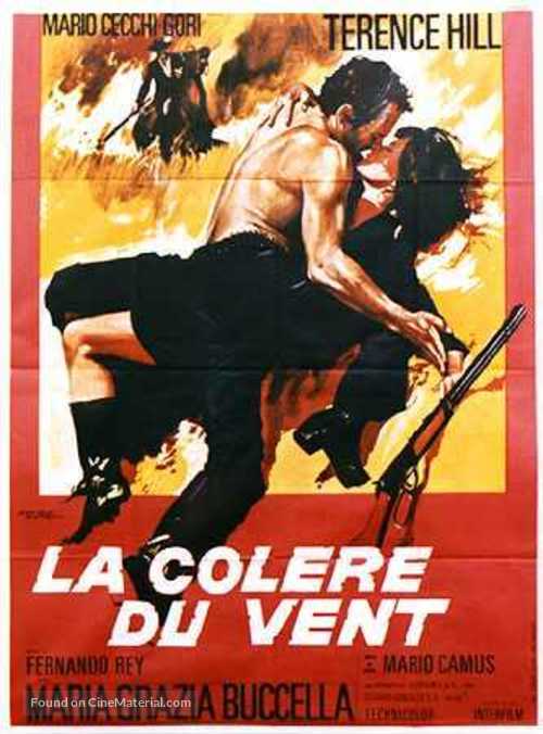 La collera del vento - French Movie Poster