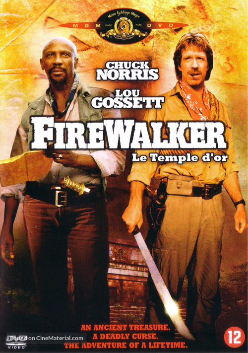 Firewalker - Dutch DVD movie cover