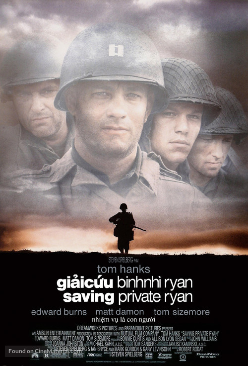 Saving Private Ryan - Vietnamese Movie Poster