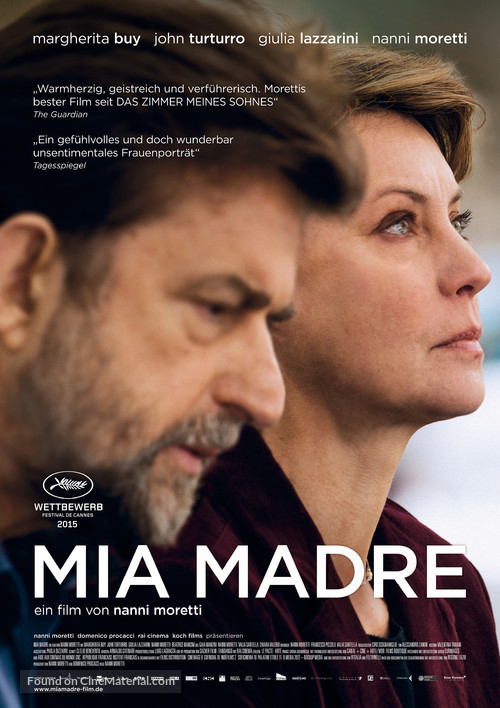 Mia madre - German Movie Poster