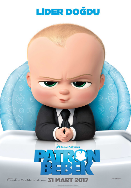 The Boss Baby - Turkish Movie Poster