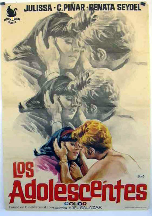 Los adolescentes - Mexican Movie Poster