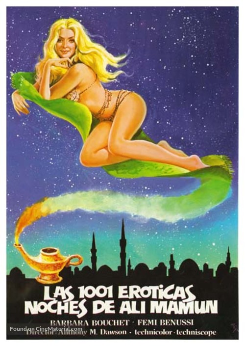 Finalmente... le mille e una notte - Spanish Movie Poster