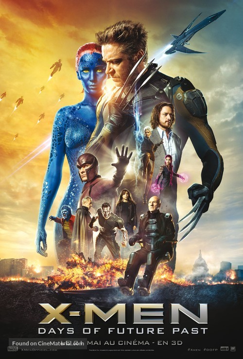 X-Men: Days of Future Past - French Movie Poster