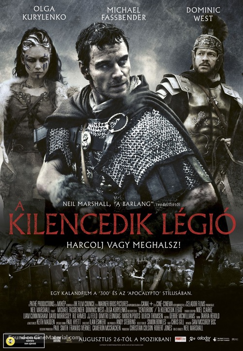 Centurion - Hungarian Movie Poster