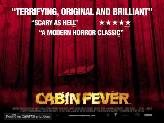 Cabin Fever - British Movie Poster