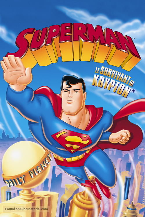 Superman: The Last Son of Krypton - French DVD movie cover