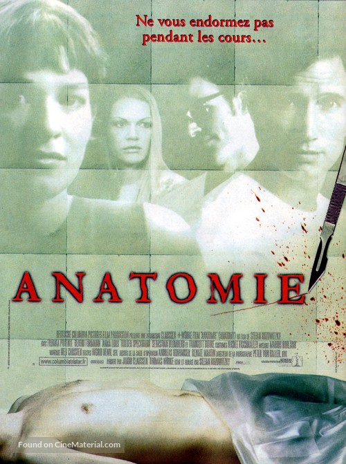 Anatomie - French Movie Poster