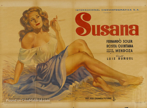 Susana - Mexican Movie Poster