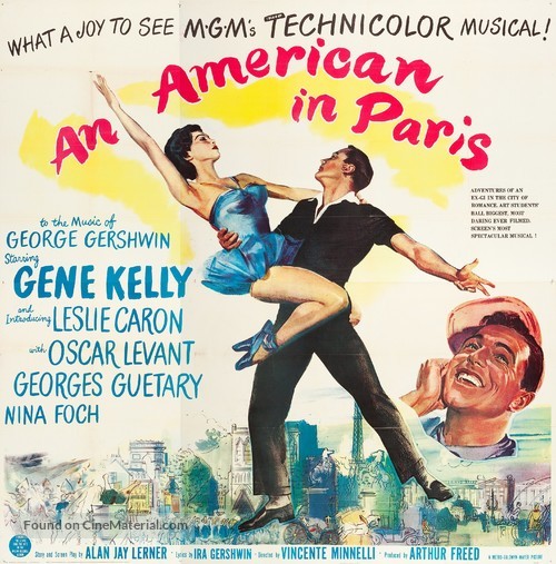 An American in Paris - Movie Poster