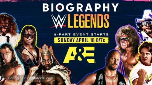 &quot;Biography: WWE Legends&quot; - Movie Poster