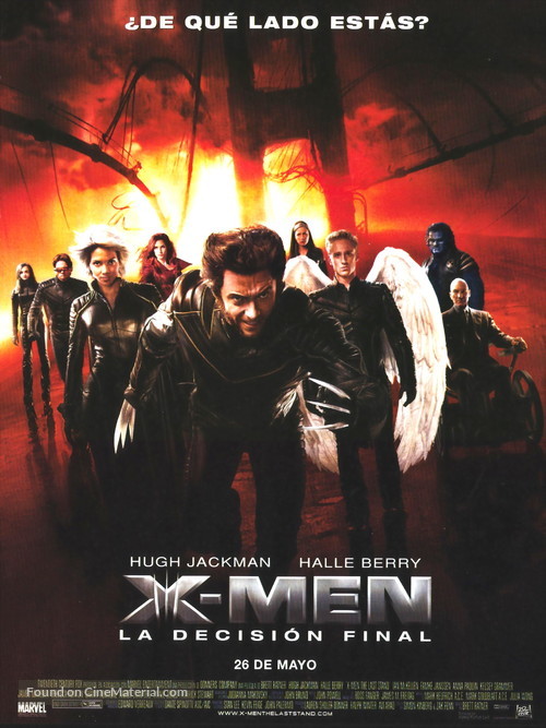 X-Men: The Last Stand - Spanish Movie Poster