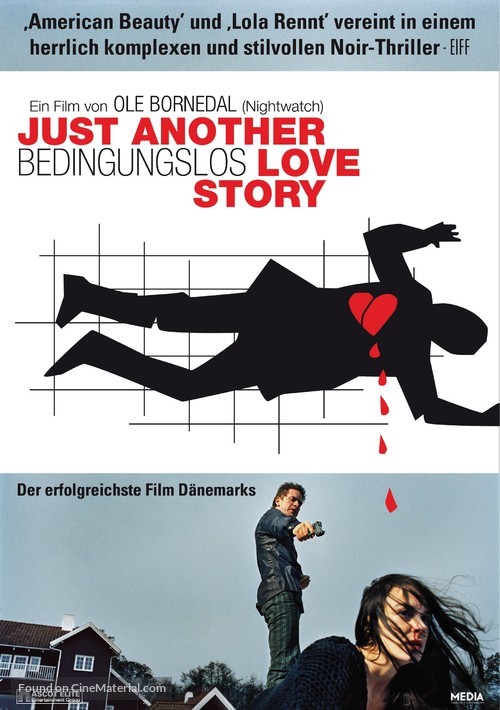 K&aelig;rlighed p&aring; film - Swiss Movie Poster