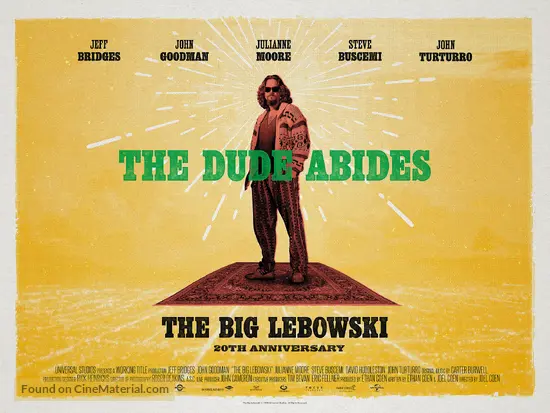 The Big Lebowski - British Movie Poster