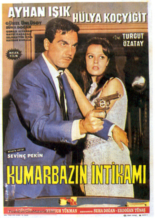 Kumarbazin intikami - Turkish Movie Poster