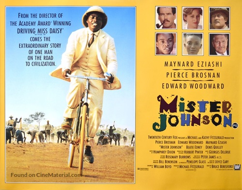 Mister Johnson - British Movie Poster