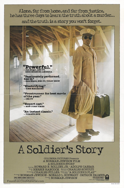 A Soldier&#039;s Story - Movie Poster