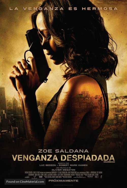 Colombiana - Mexican Movie Poster