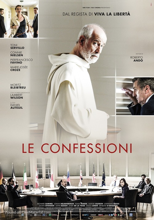 Le confessioni - Italian Movie Poster