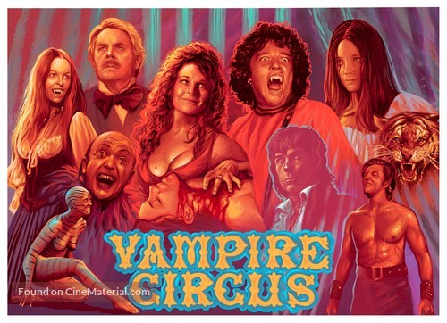 Vampire Circus - British poster