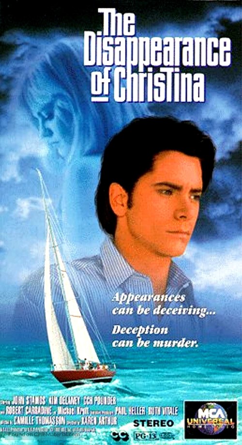 The Disappearance of Christina - VHS movie cover