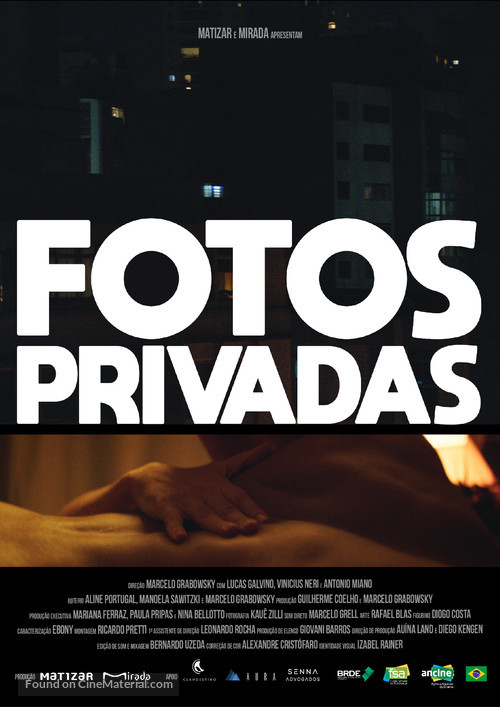 Fotos Privadas - Brazilian Movie Poster