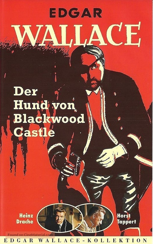 Der Hund von Blackwood Castle - German VHS movie cover