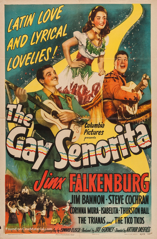 The Gay Senorita - Movie Poster