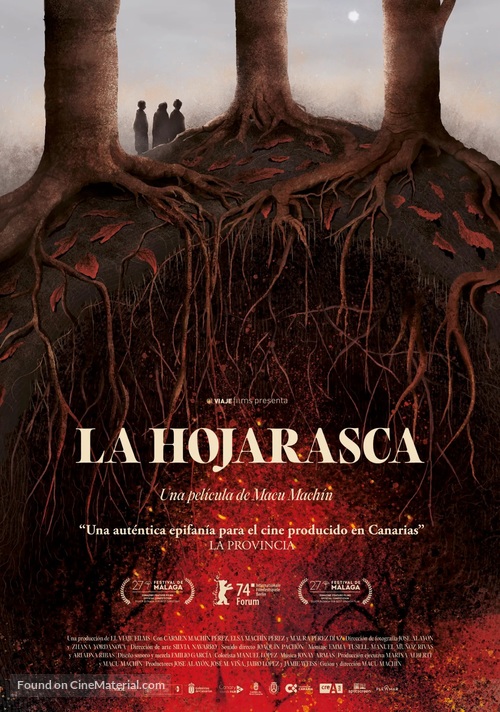 La hojarasca - Spanish Movie Poster