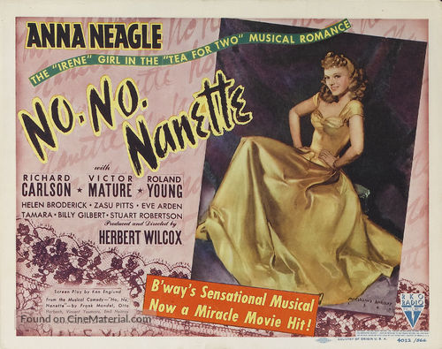 No, No, Nanette - Movie Poster