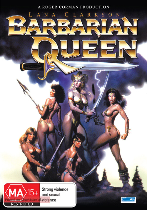 Barbarian Queen - Australian DVD movie cover